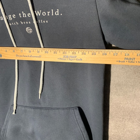 Dutch Bros Charcoal Hoodie Change the World size Small - Picture 4 of 7
